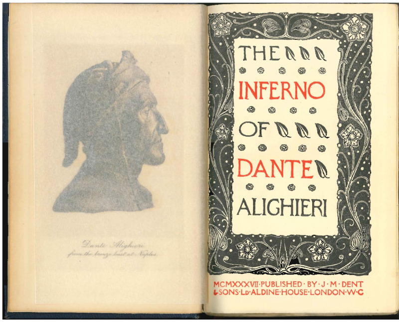 Dante Alighieri. The Inferno Temple Classics Vol. 2 London